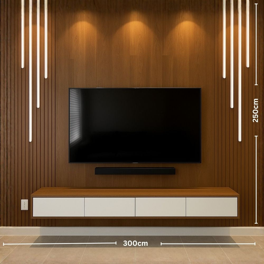 Inspira, Habillage mural Bois