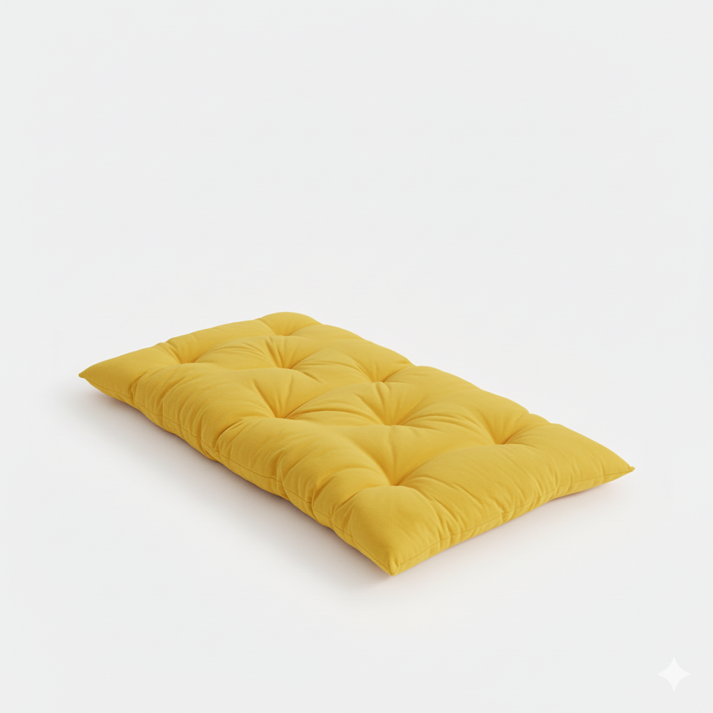 Comfortable floor mattress 120 x 70 cm